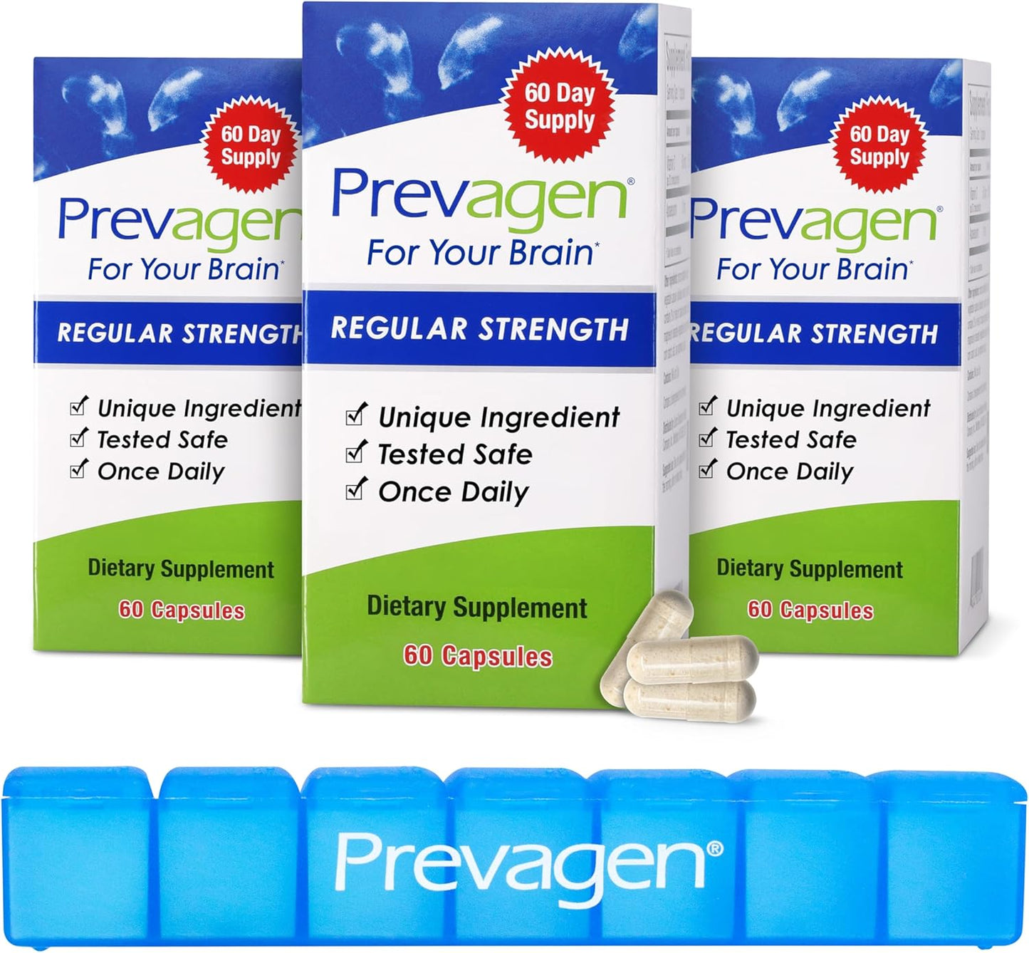 Prevagen Regular Strength Capsules for Brain Health Support