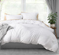 Utopia Bedding Duvet Cover Queen Size 90x90 - Soft White Set