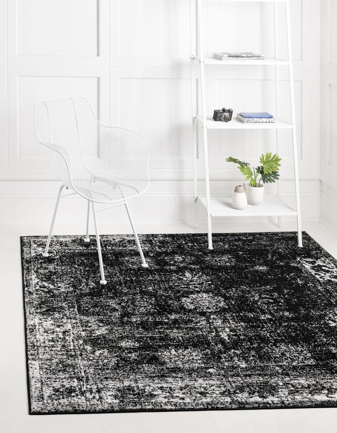 Unique Loom Sofia Collection Area Rug - Vintage Design Square