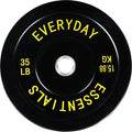 Olympic Bumper Plates Set with Color Coding - Durable Rubber 2in