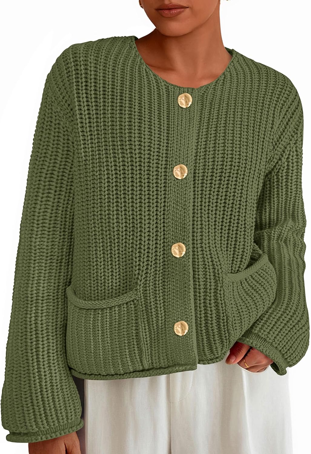 Trendy Oversized Knit Cardigans for Women - Fall Winter Style