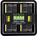 NEMIX RAM 32GB (2x16GB) DDR4 2666MHz SODIMM Kit - Workstation & NAS