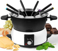 3-Quart Electric Fondue Pot Set for Cheese and Chocolate Lovers