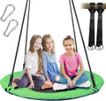 40 Inch Saucer Tree Swing for Kids - Sturdy Outdoor Round Swing