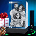 ArtPix 3D Premium Crystal Photo - Personalized 3D Keepsake