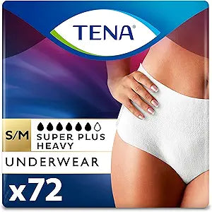 TENA Incontinence Underwear for Women - Super Plus Absorbency