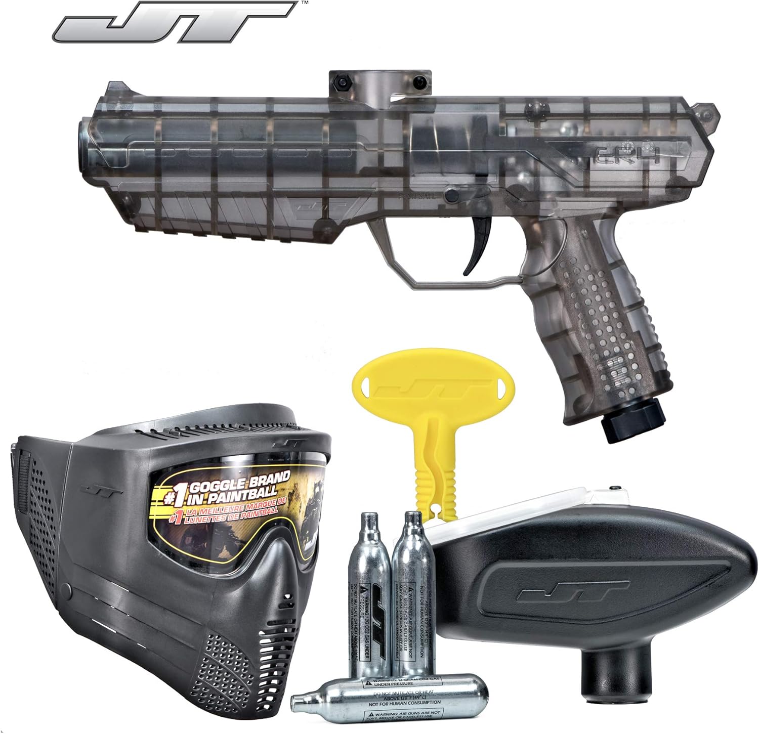 JT ER4 RTP .68Cal Paintball Marker Kit for Ultimate Fun