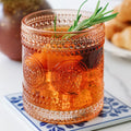 Rose Gold Drinking Glasses Set | Vintage Glassware | Hostess Gift