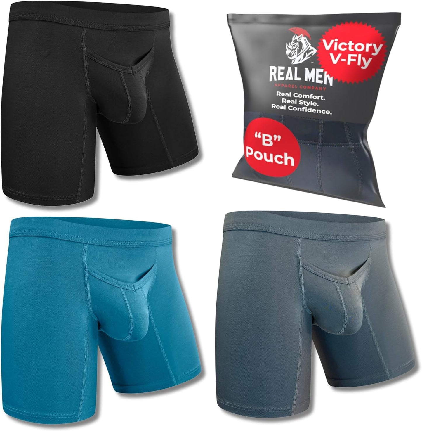 Real Men Bulge Enhancing Pouch Underwear for Ultimate Comfort