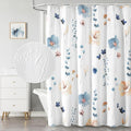 QiyI Extra Long Shower Curtain 72 x 84 for Modern Bathrooms
