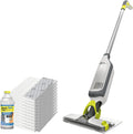 VACMOP Vacuum Mop Bundle with Disposable Pads - Powerful Wet + Dry