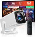 Mini Projector 4K Support Portable Home Theater - 200ft Screen