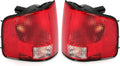 HECASA Tail Lights Compatible with 1994-2004 Chevy S10 & GMC Sonoma
