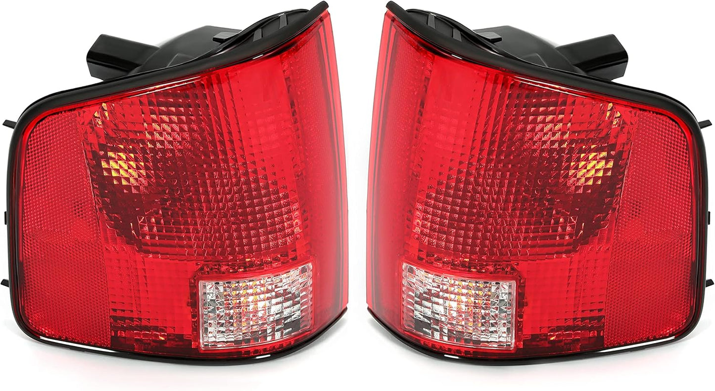 HECASA Tail Lights Compatible with 1994-2004 Chevrolet S10