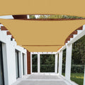 Patio Paradise 22ft x 22ft Sun Shade Sail Rectangle Canopy - Heavy