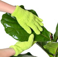 Plant Dusting Gloves: Gentle Clean, Traps Dust, Washable, Lint Free!