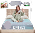Grounding Sheets King Fitted 400TC Silver Silk Blend - Better Sleep