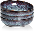 30oz Ceramic Pasta Bowls Set of 4 - Large Serving Salad Bowls