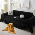 Faux Fur Sofa Cover for 3 Cushion Couch 71x150 - Pet Friendly