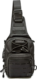 Compact EDC Sling Bag for Range & Travel - Concealed Carry Shoulder
