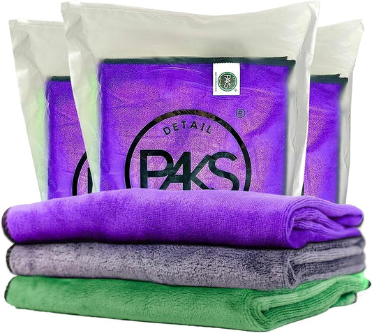 Streak-Free Car Detailing Towels - Paks Supply