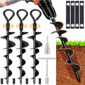 Heavy Duty 15 Ground Anchors 4-Pack - Secure Your Tent Effortlessly!