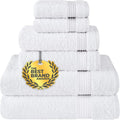 Cotton Paradise 6 Piece Towel Set - Soft 600 GSM Turkish Towels