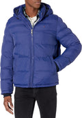 Tommy Hilfiger mens Down Alternative Hooded Puffer Jacket - Warm two