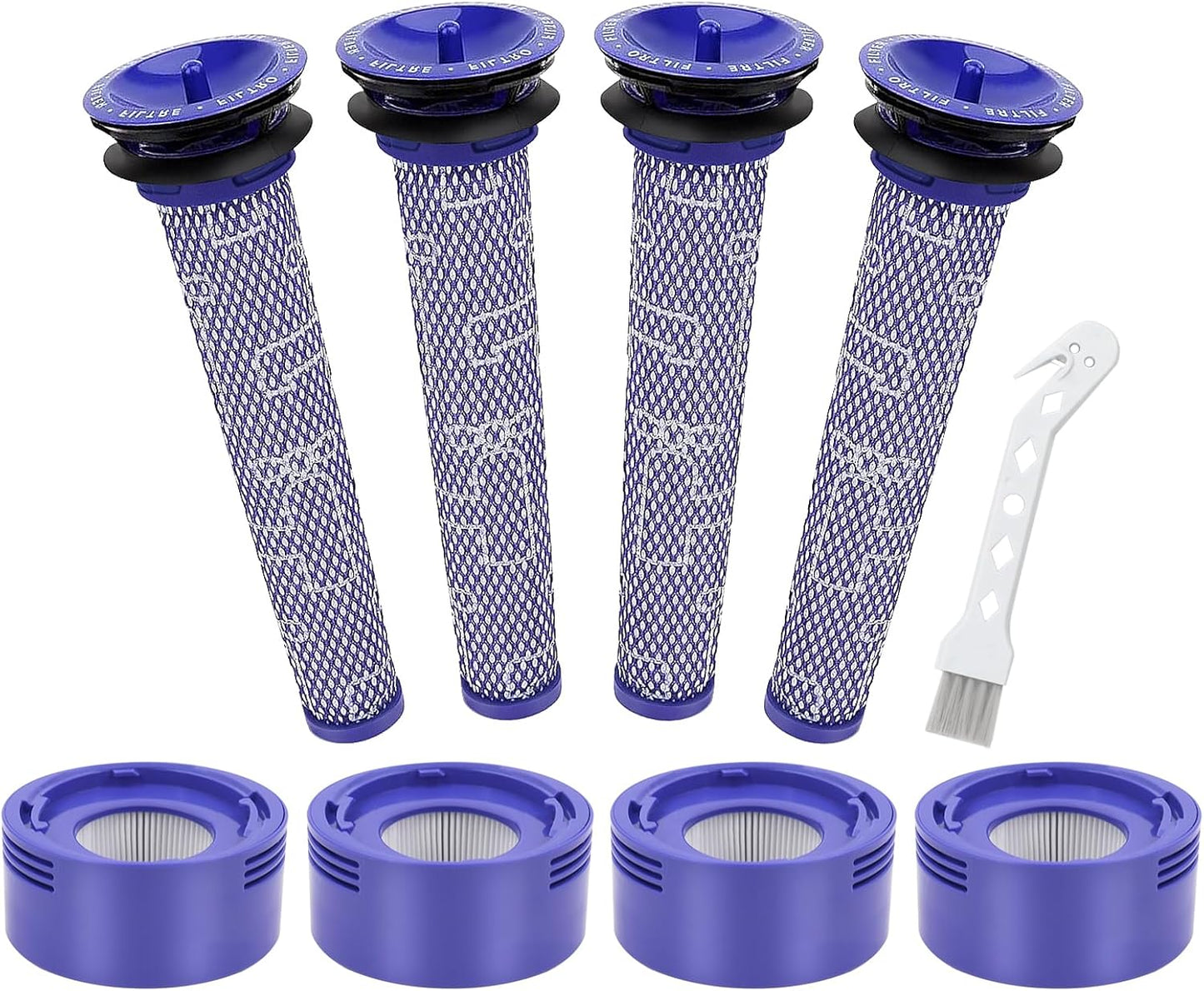 Enhance Cleaning Performance with V8 V7 Filter & Brush Set