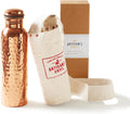 Artisan's Anvil Copper Water Bottle 32oz - Travel-Friendly Hydration