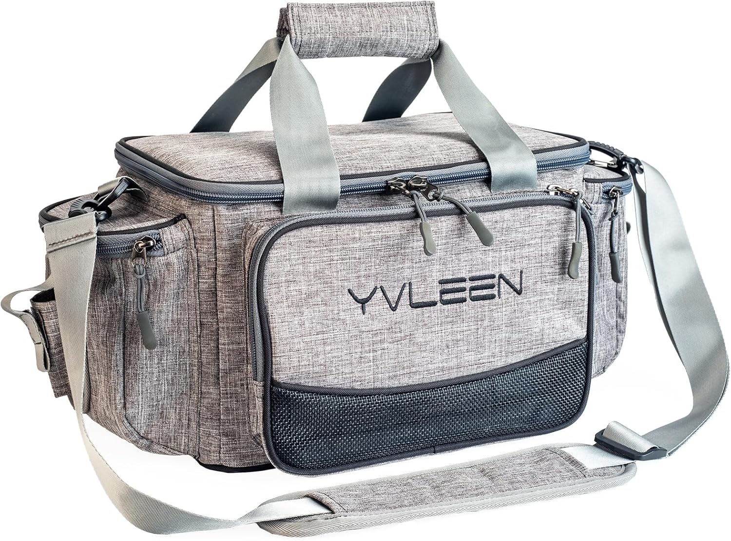 YVLEEN Large Water-Resistant Fishing Tackle Bag