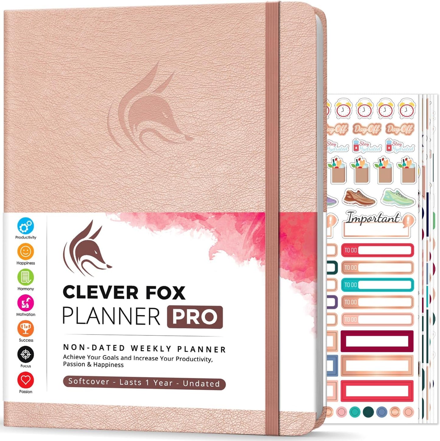 Clever Fox Planner PRO for Enhanced Productivity and Goal Setting