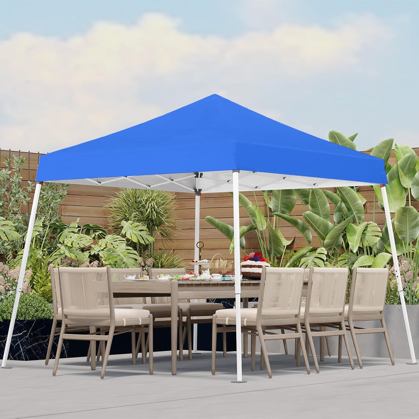 10x10 Pop Up Canopy for Outdoor Events and Beach Trips