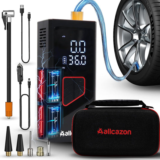ALLCAZON Smart Pump: Portable 150PSI Tire Inflator
