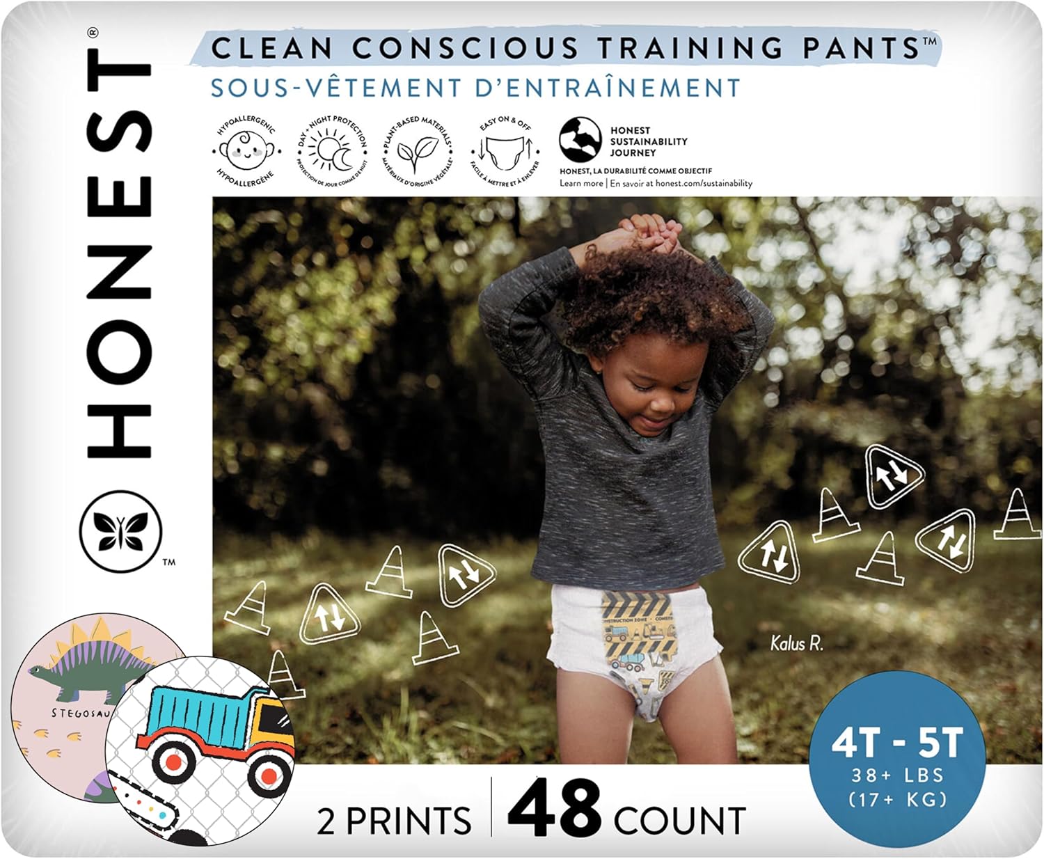 Clean Conscious Training Pants for Sensitive Skin - Size 4T/5T
