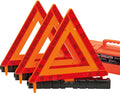 DSV Standard Warning Triangles 3 Pack - Stable DOT Approved Safety Kit