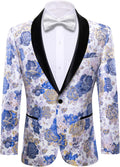 Paisley Sport Coat Blazer for Men - Lightweight Tuxedo Jacket Men's