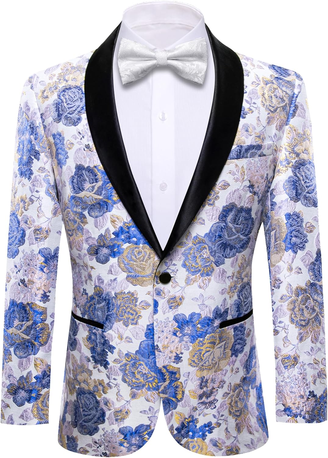 Barry.Wang Lightweight Sport Coat Blazer for Men - Stylish Tuxedo