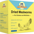 5lb Dried Mealworms for Chickens Treats for Laying Hens - High Protein