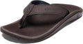 Ohana Mens Beach Sandals - Water Resistant Flip Flops with Arch