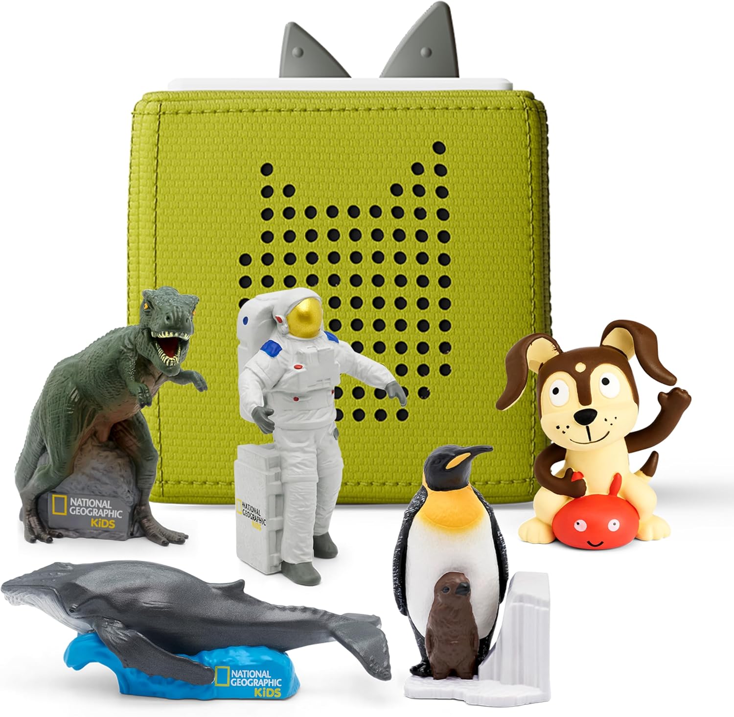 Toniebox 1 Audio Player Starter Set for Kids - Green Fun