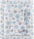 True North Cozy Flannel 100% Cotton Sheet Set - Warm Winter Comfort