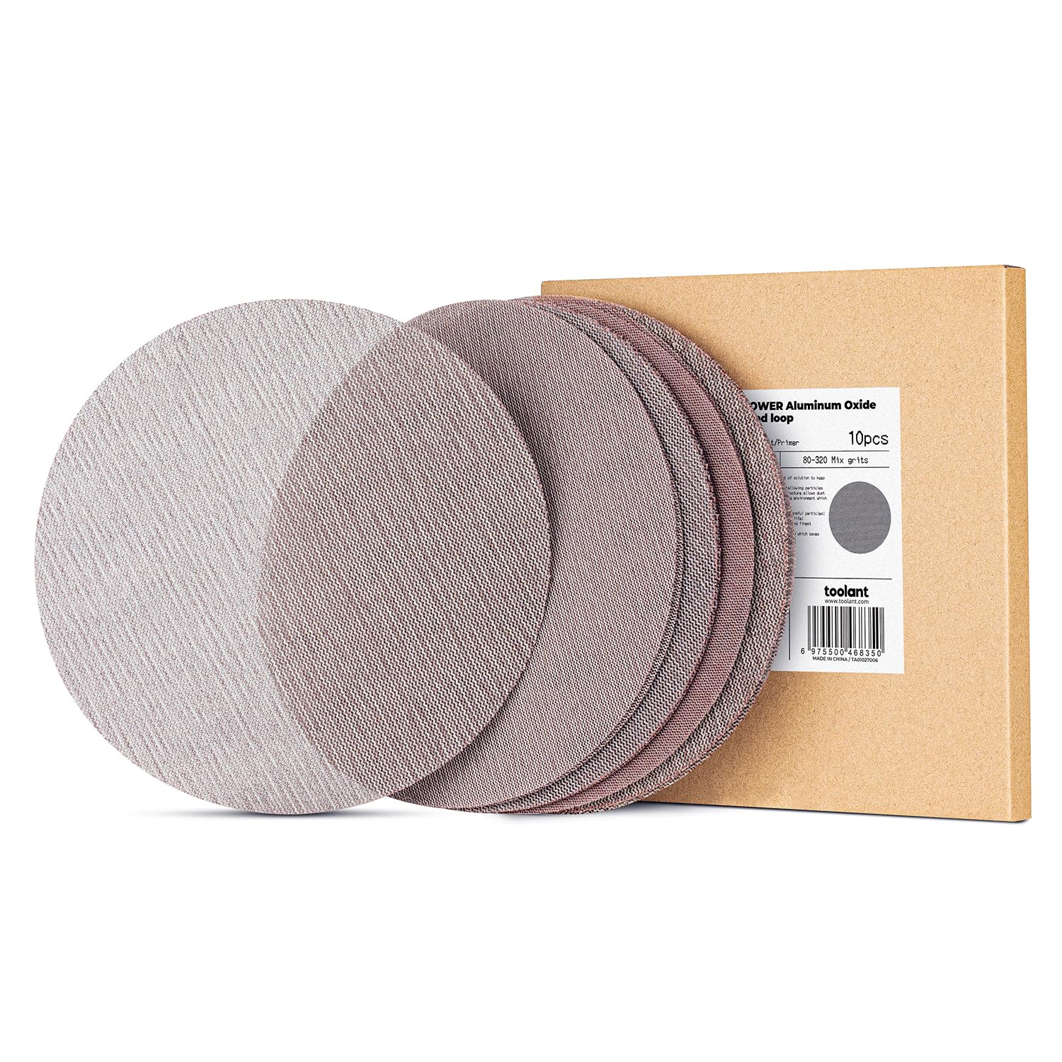 Dust-Free 9 Drywall Sander Discs by Toolant
