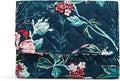 Vera Bradley Women's Cotton Riley Compact Wallet - RFID Protection