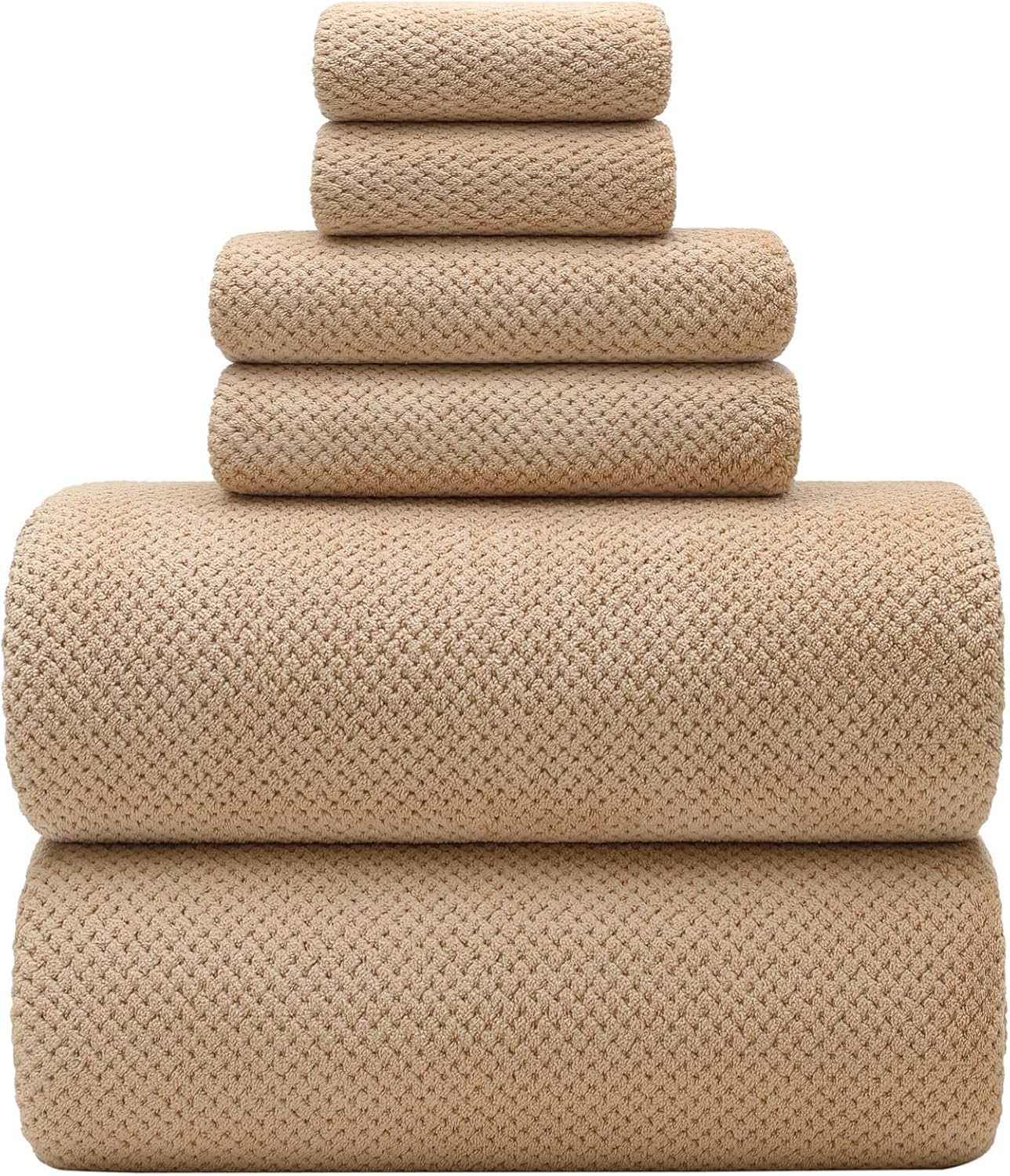 Oversized Bath Sheets Set of 6 - Super Soft Microfiber Towels