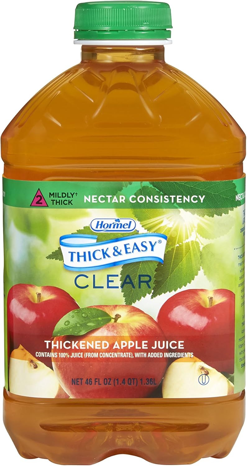 Thick & Easy Clear Thickened Apple Juice for Hydration Needs