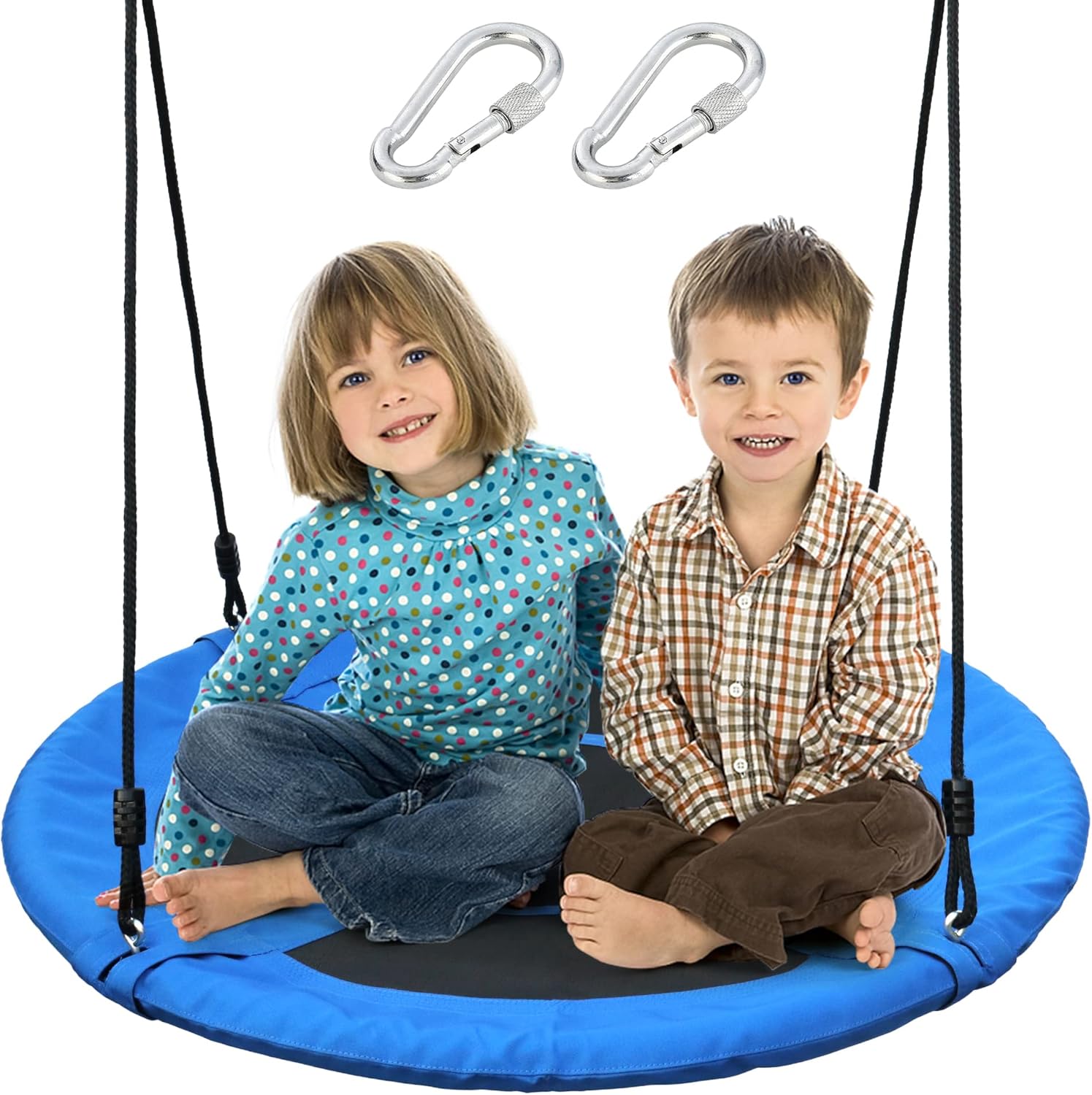 Saucer Tree Swing Seat for Kids 40 Inch Round Outdoor Fun