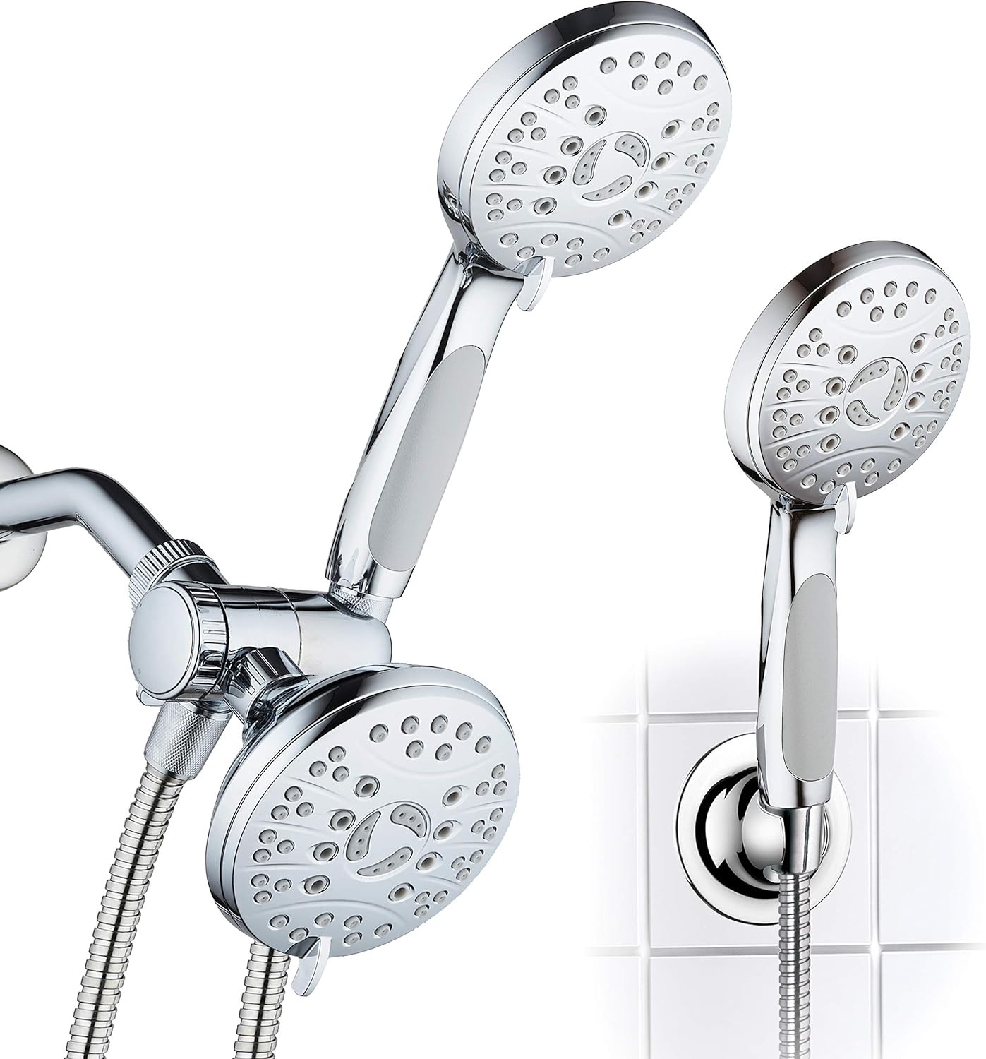 AquaSpa High Pressure 48-mode Luxury Shower Head Combo