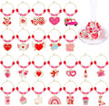 Valentine's Wine Charms Set - Mark Your Glass Stylishly