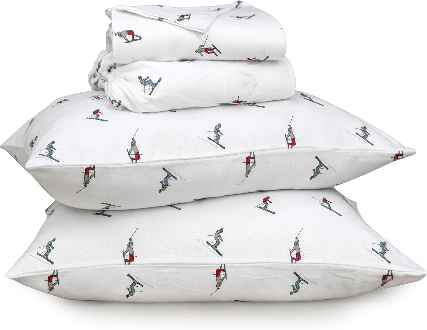 RUVANTI Flannel Sheets Twin XL Size for Cozy All Seasons Sleep